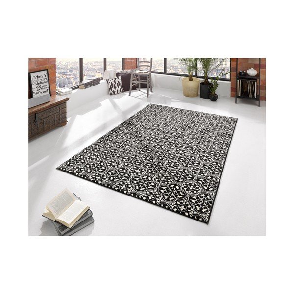 Čierny koberec Hanse Home Gloria Pattern, 200 x 290 cm-image-1