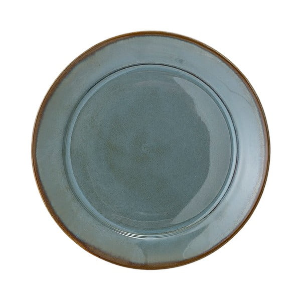 Zelený kameninový dezertný tanier Bloomingville Pixie, ø 20 cm