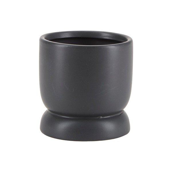 Čierny keramický kvetináč Bahne & CO, ø 10,5 cm