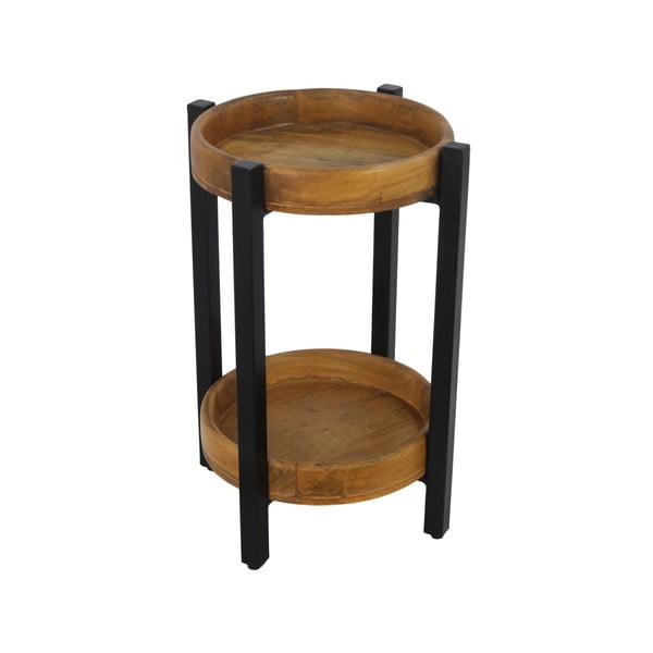 Odkladací stolík z mangového dreva HSM collection Ediash, Ø 35 cm