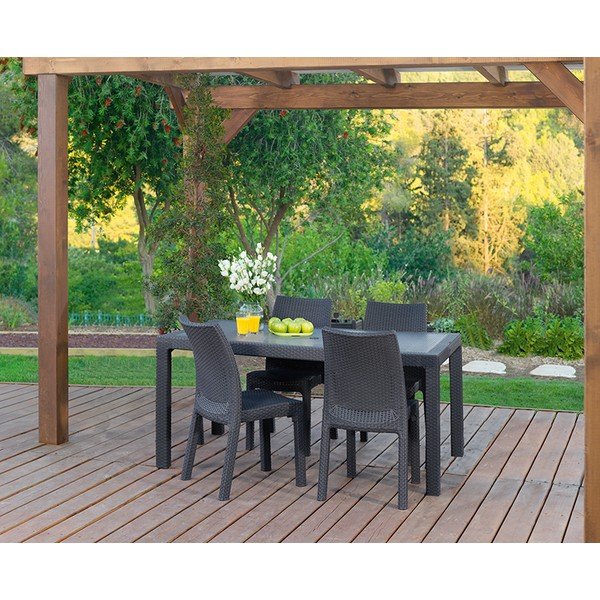 Záhradný jedálenský stôl 94.5x160.5 cm Melody – Keter-image-1