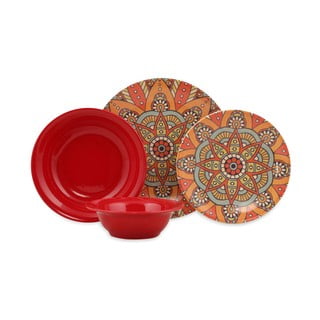24-dielna súprava porcelánového riadu Kütahya Porselen Ruby