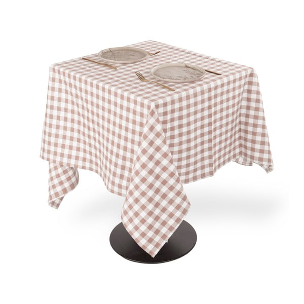 Bavlnený obrus 150x150 cm Gingham – Tiseco Home Studio