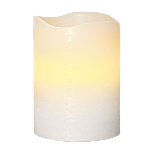 LED sviečka Real White, 10 cm