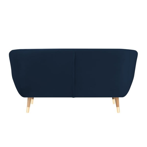 Tmavomodrá dvojmiestna pohovka Mazzini Sofas Amelie-image-3