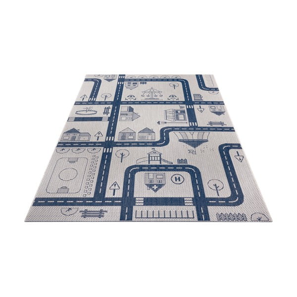 Modrý detský koberec Ragami City, 120 x 170 cm-image-3