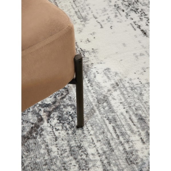 Sivo-krémový okrúhly koberec ø 160 cm Gloria Lydia – Hanse Home-image-3