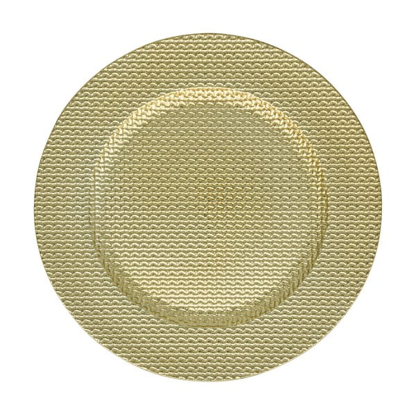 Tanier v zlatej farbe Brandani Intreccio, ⌀ 33 cm
