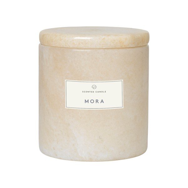 Sviečka s vôňou mora v mramorovej dóze Blomus Marble