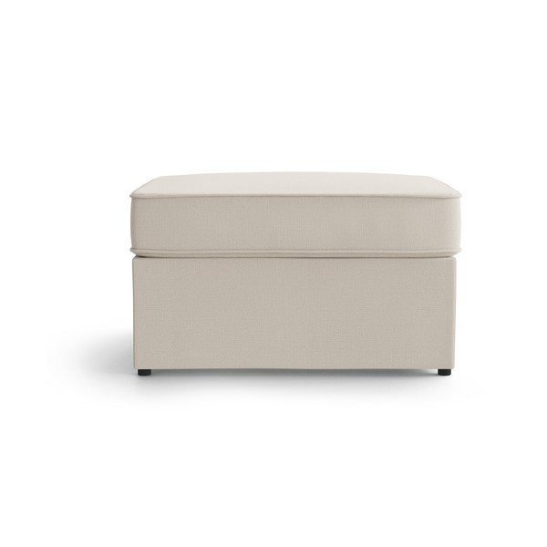 Krémovobiela polstrovaná rozkladacia lavica My Pop Design Brady, 80 cm-image-2