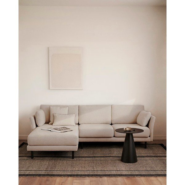 Krémová rohová pohovka Gilma – Kave Home-image-1