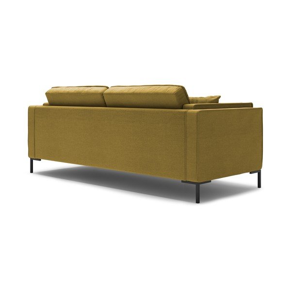 Žltá pohovka Milo Casa Attilio, 160 cm-image-2