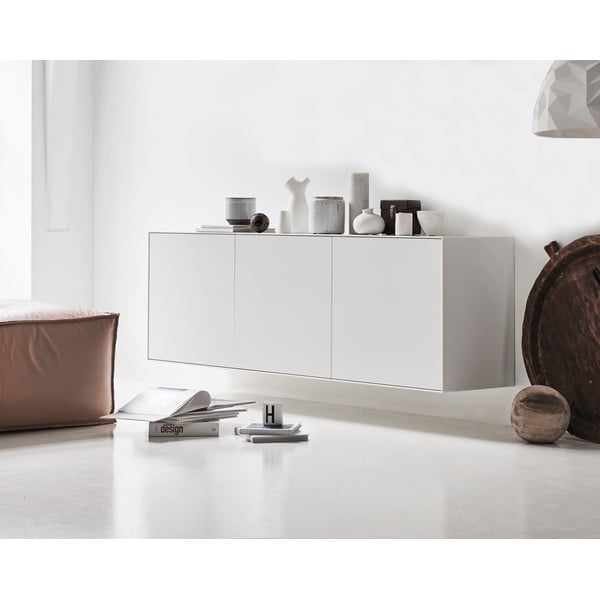 Biela nízka komoda 179.9x59 cm Edge by Hammel - Hammel Furniture-image-1