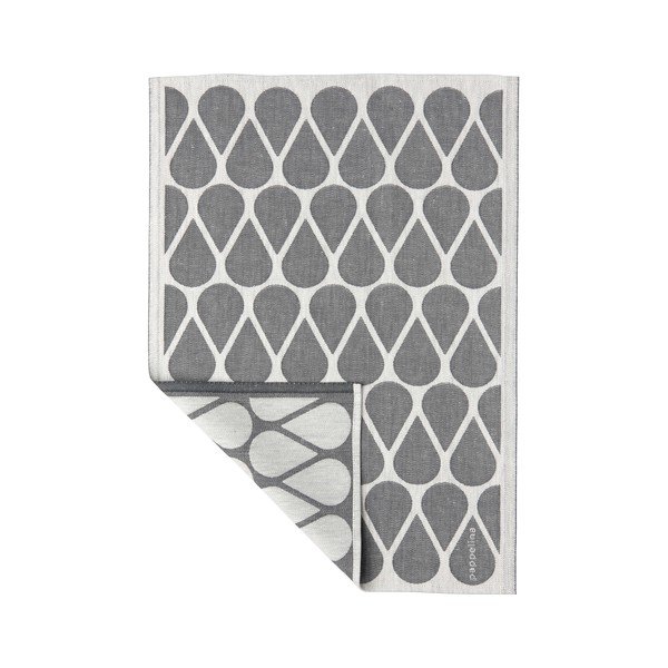 Utierka s prímesou ľanu 46x66 cm Otis Charcoal – Pappelina-image-1