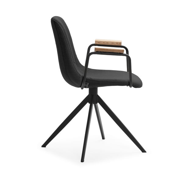 Čierne jedálenské stoličky v súprave 2 ks Tali – Marckeric-image-4