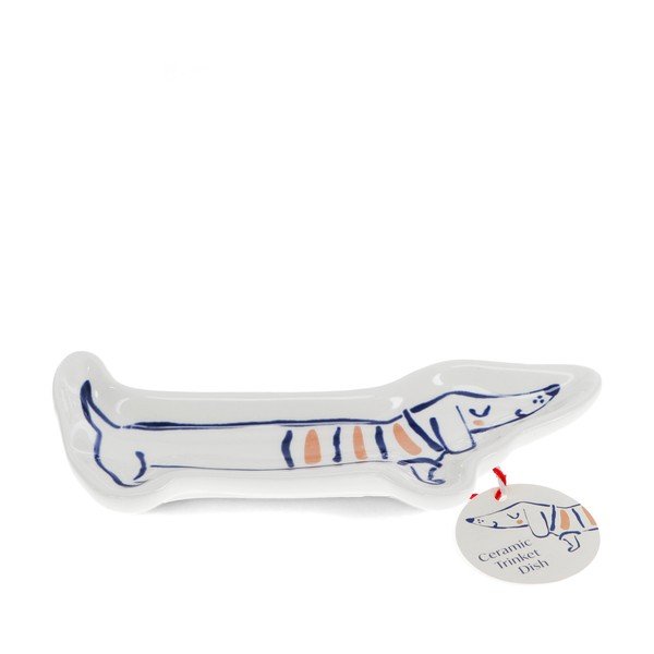Keramický stojan na šperky Sausage dog – Rex London-image-2