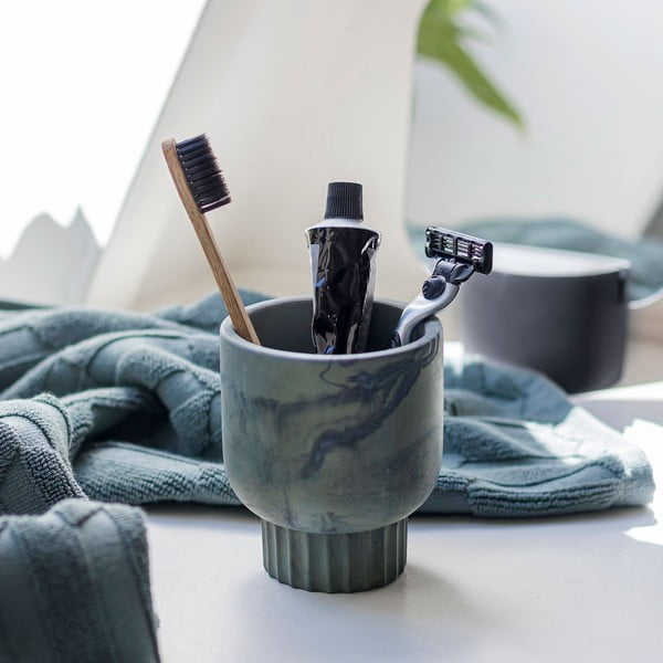 Zelený kamenný téglik na zubné kefky Attitude – Mette Ditmer Denmark-image-2