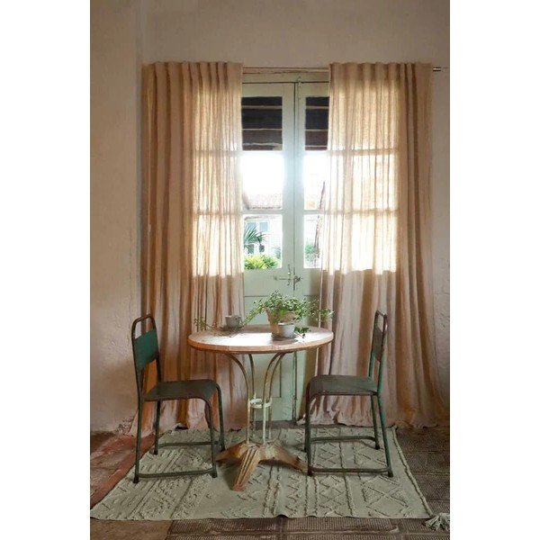 Svetlozelený prateľný ručne tkaný bavlnený koberec 170x240 cm Tribu Olive – Lorena Canals-image-3