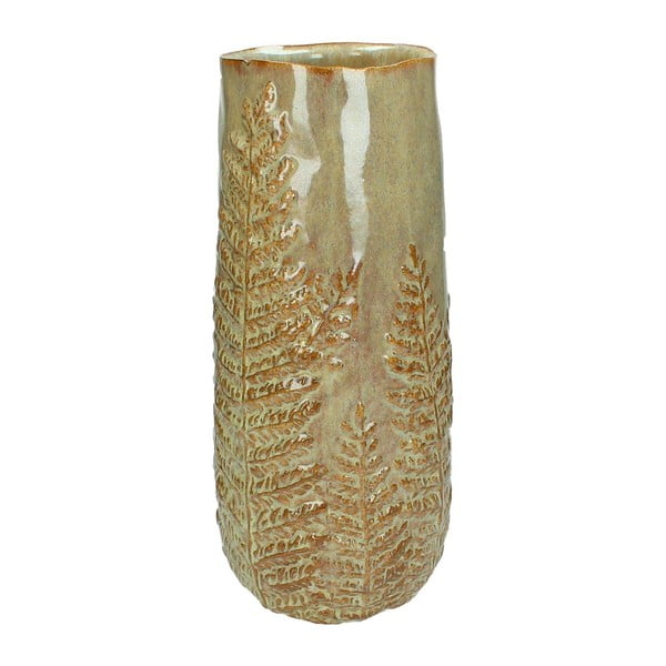 Kameninová váza vo farbe slonovej kosti HF Living, 29,5 cm
