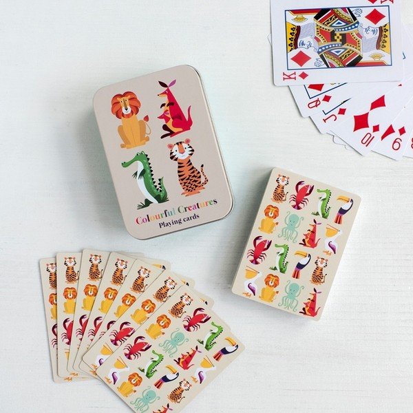 Hracie karty Rex London Colourful Creatures-image-1