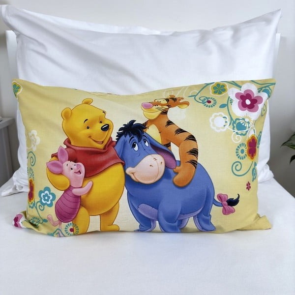 Bavlnená detská obliečka do postieľky 100x135 cm Winnie-the-Pooh – Jerry Fabrics-image-3