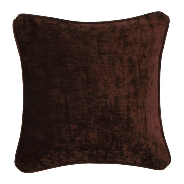 Tmavohnedá obliečka na vankúš Kate Louise Exclusive Ranejo, 45 × 45 cm-image-1