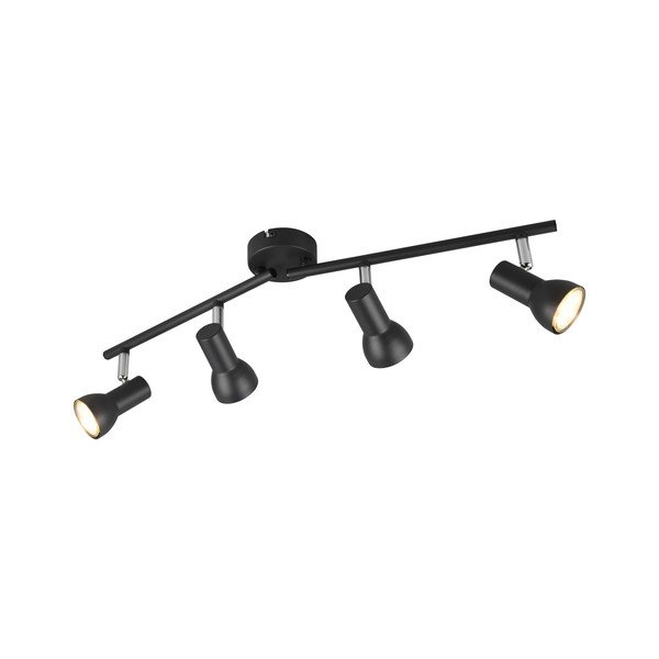 Čierne bodové svietidlo ø 8 cm Cantar – Reality-image-4