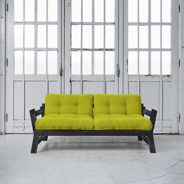 Rozkladacia pohovka Karup Step Black/Pistacio-image-1