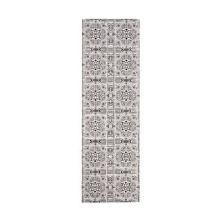 Sivý behúň Zala Living Cook & Clean Tile, 45 × 140 cm