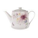Biela porcelánová kanvica na čaj 900 ml – Dakls