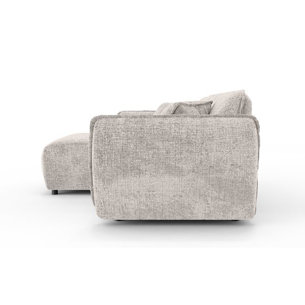 Béžová ženilková rohová pohovka (ľavý roh/s leňoškou) Nelia – Ropez-image-3