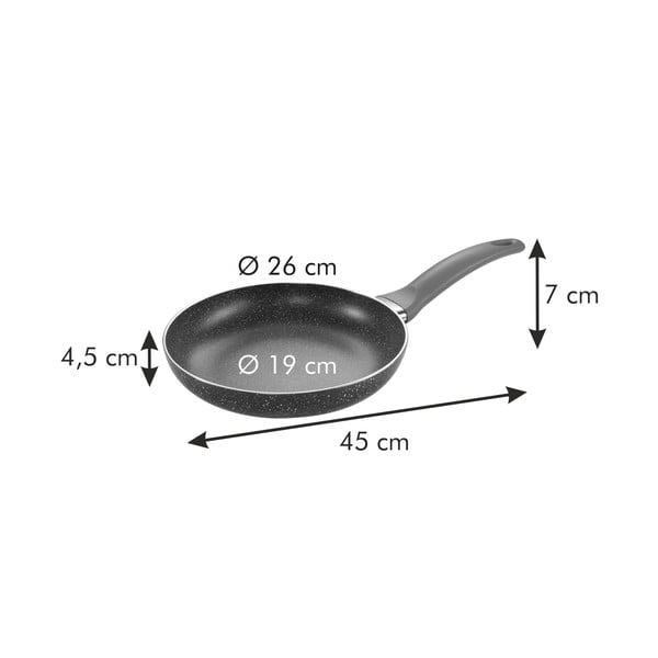 Panvica ø 26 cm Manico Rosso – Tescoma-image-3