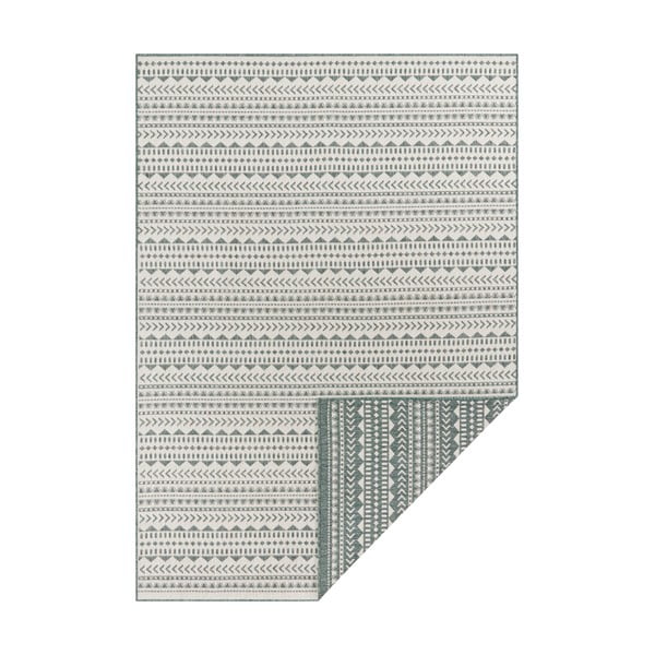 Zeleno-biely vonkajší koberec Ragami Kahira, 160 x 230 cm