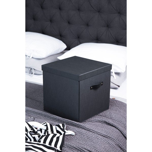 Tmavosivá úložná škatuľa Bigso Box of Sweden Logan-image-1
