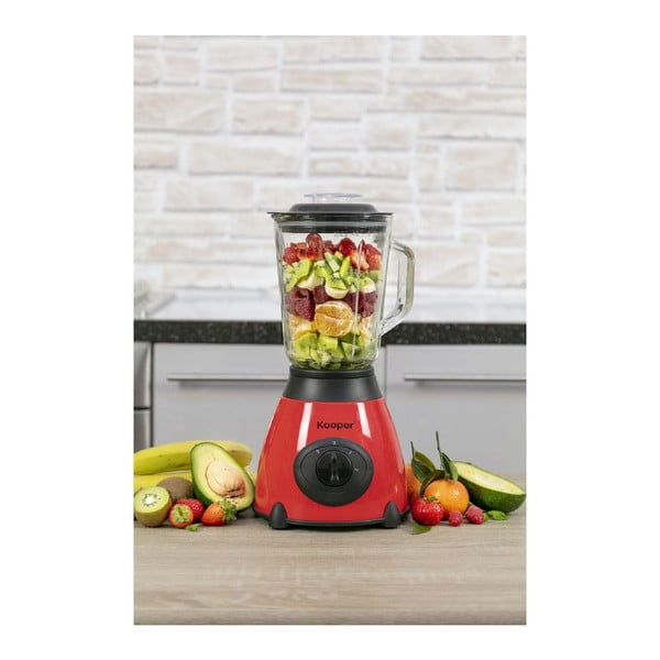 Červený mixér Kooper, 1,5 l-image-2