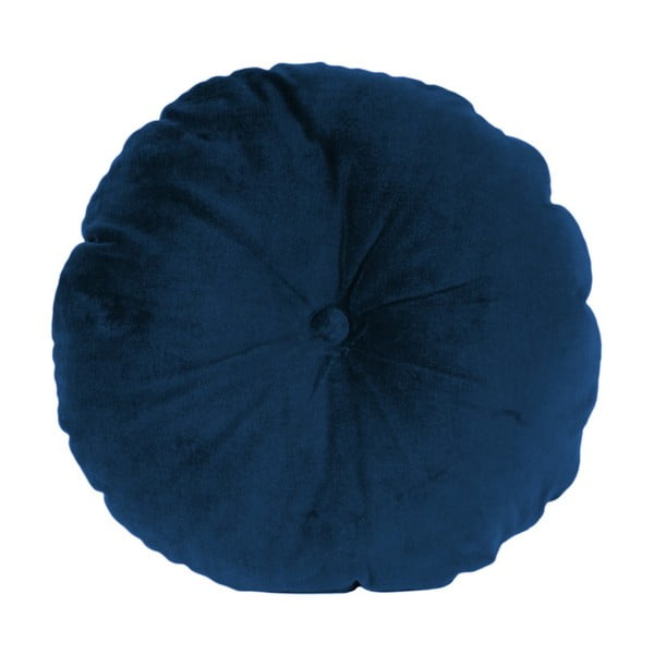 Modrý bavlnený vankúš PT LIVING, ⌀ 45 cm