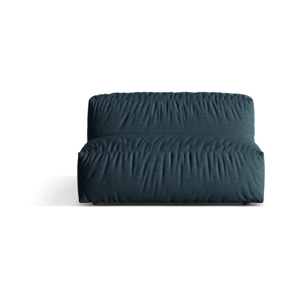 Tmavomodrý modul pohovky (stredový diel) Martina – Micadoni Home
