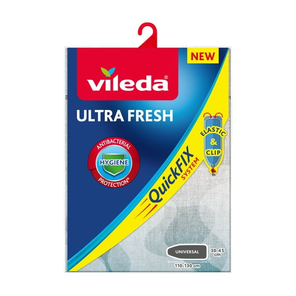 Modro-sivý bavlnený poťah na žehliacu dosku Vileda Ultra Fresh-image-3