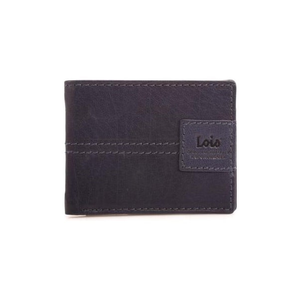 Kožená peňaženka Lois Navy, 10,5x7,5 cm