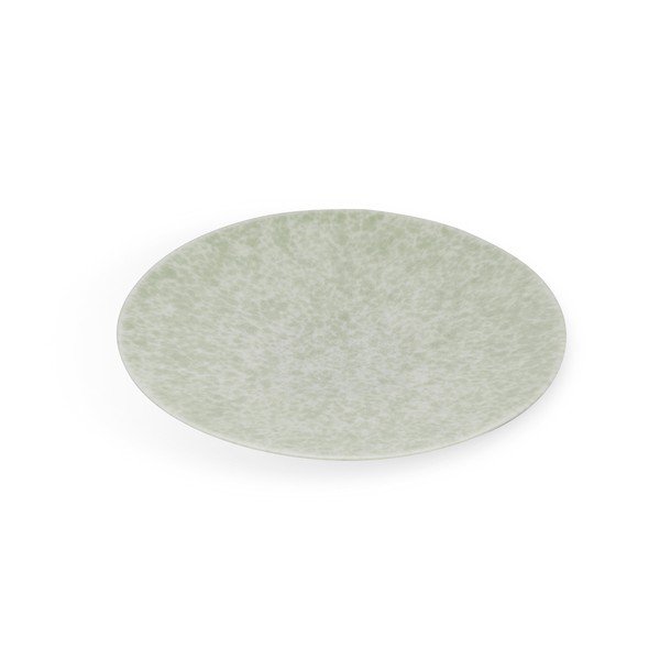 Zelený porcelánový tanier Kähler Design Unico, ⌀ 30 cm