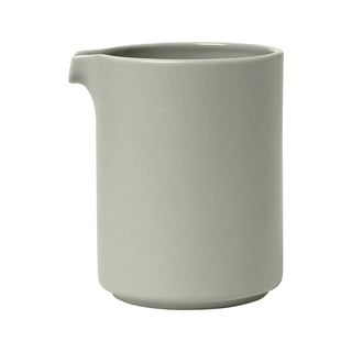 Svetlosivá keramická nádoba na mlieko Blomus Pilar, 280 ml