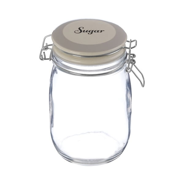 Sklenená dóza na cukor Grocer – Premier Housewares-image-1