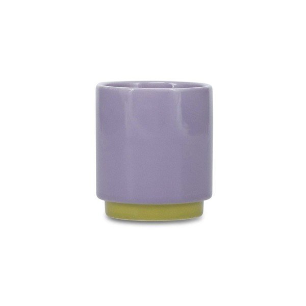 Zelená/fialová kameninová šálka 270 ml Duo – ONA