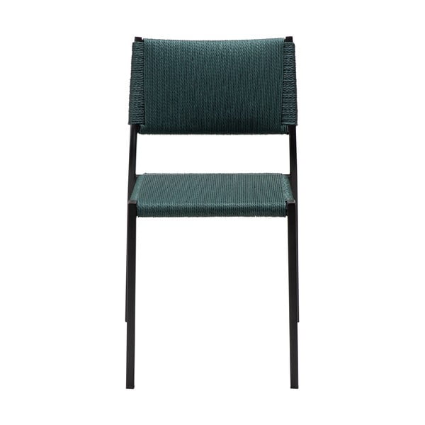 Tyrkysovomodrá jedálenská stolička Loop – DAN-FORM Denmark-image-2