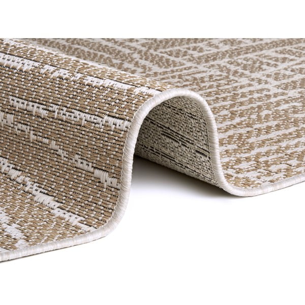 Krémovobiely vonkajší koberec 160x230 cm – Elle Decoration-image-2