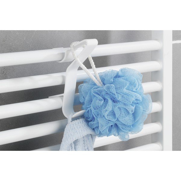 Biele závesné plastové háčiky v súprave 3 ks – Maximex-image-1