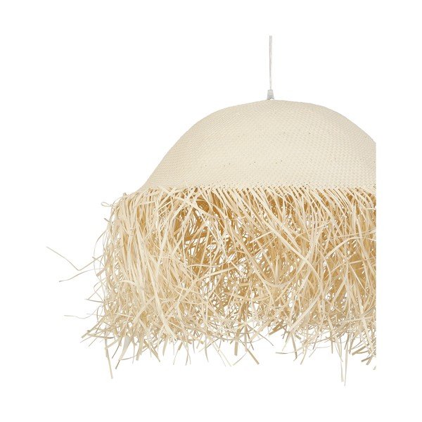 Krémové závesné svietidlo ø 50 cm Palmeraie - Côté Table-image-4