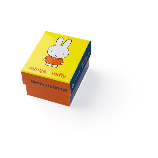 Kovová škatuľka na prvý zúbok ø 4x6 cm Miffy – Zilverstad-image-2