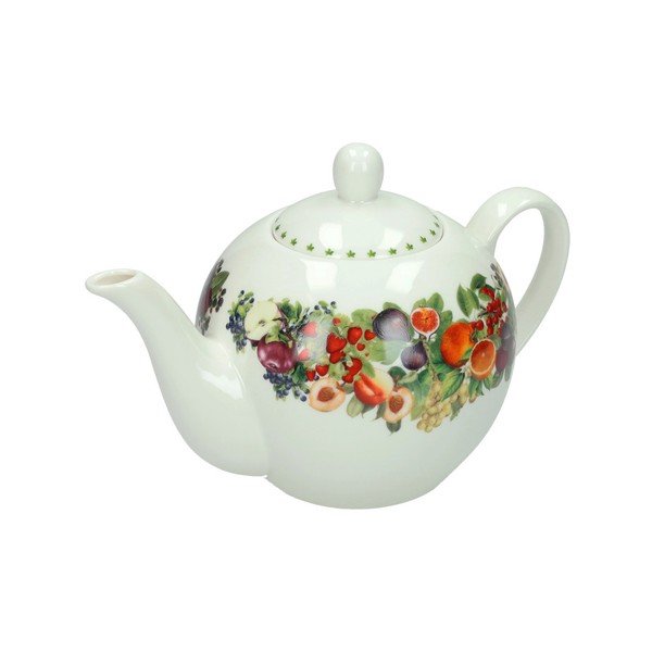 Biela kanvica na čaj z kostného porcelánu Le Primizie – Brandani-image-2