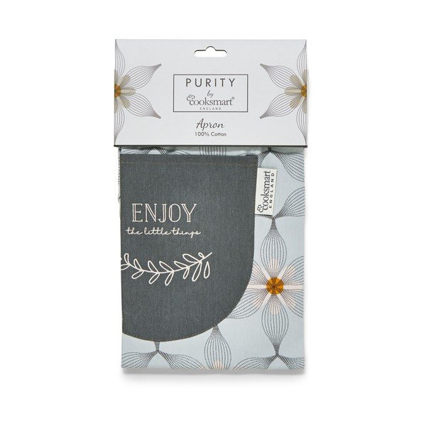 Modrá bavlnená zástera Cooksmart ® Purity-image-2